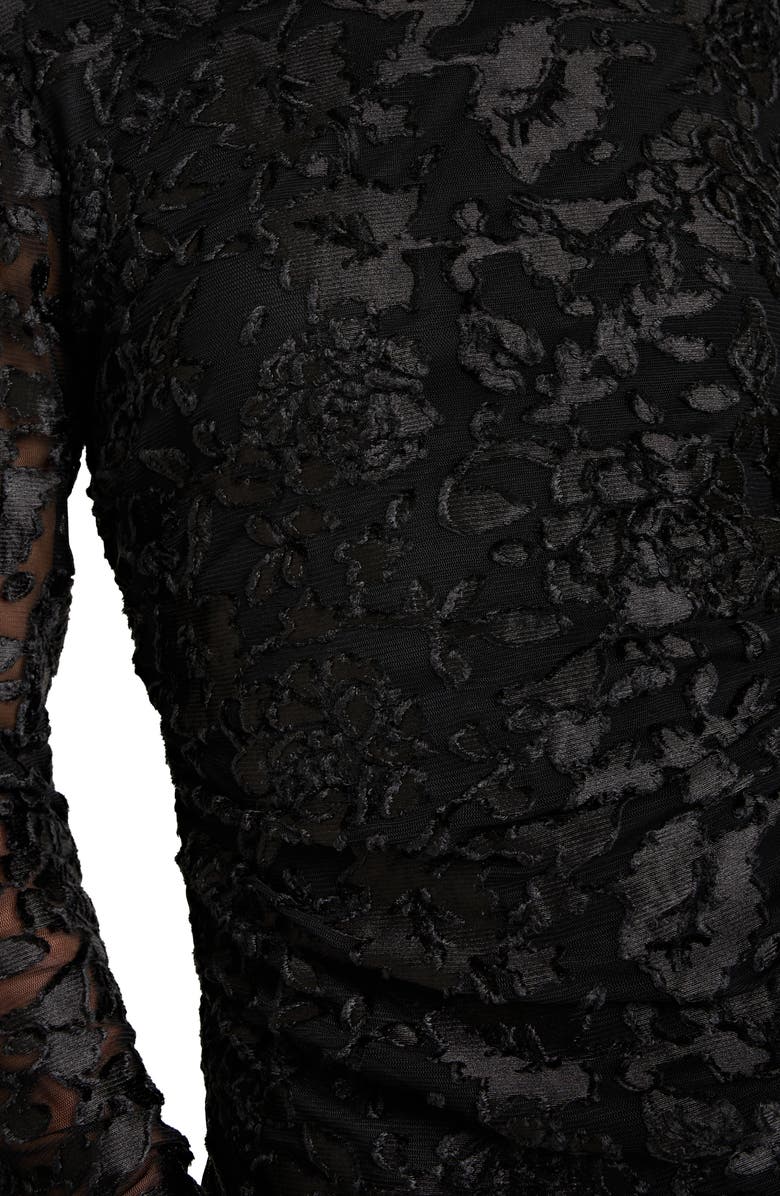 Tahari ASL Burnout Top, Alternate, color, Black