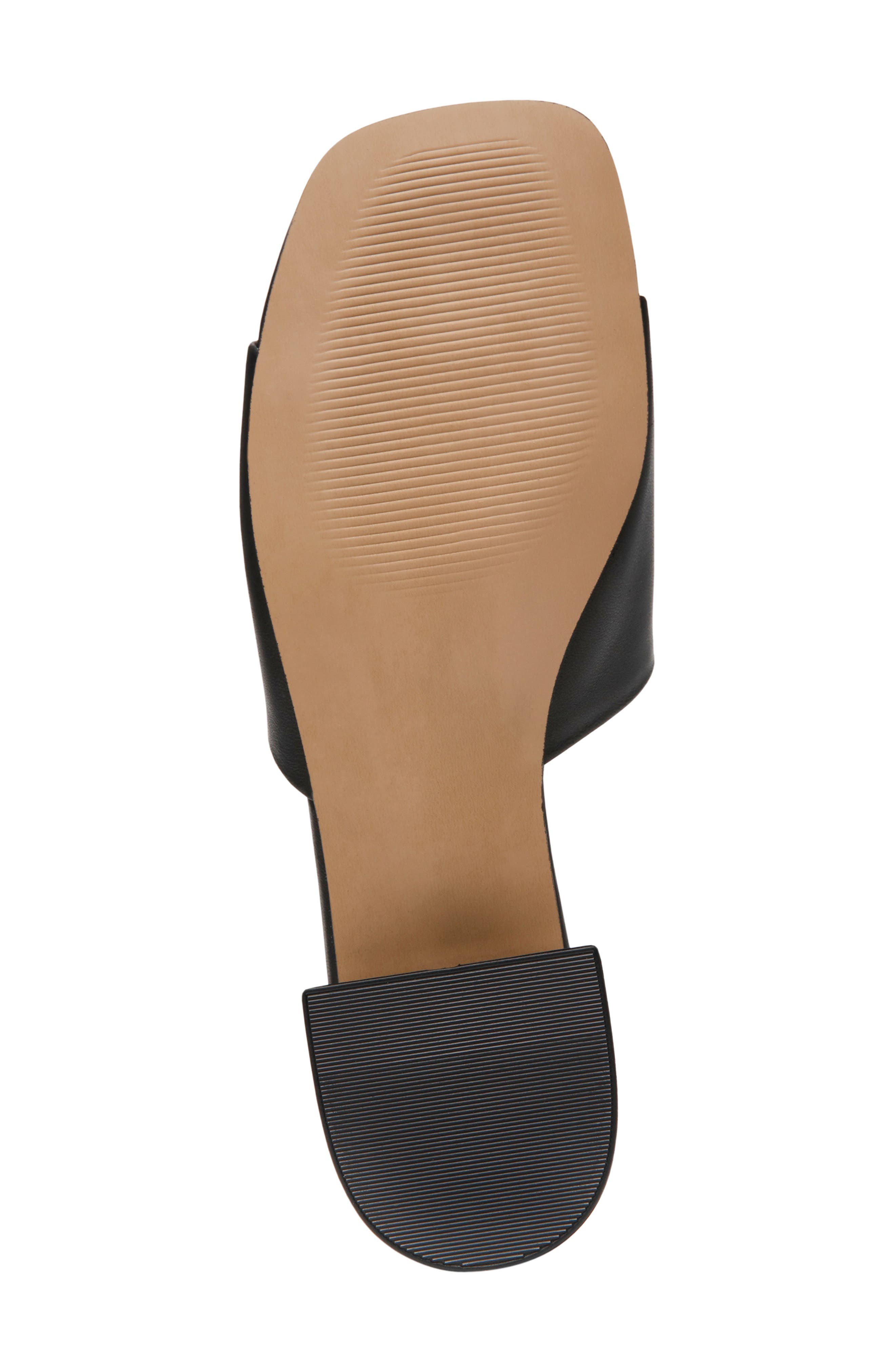 Steve Madden Montgomery Block Heel Sandal, Alternate, color, Black Leather