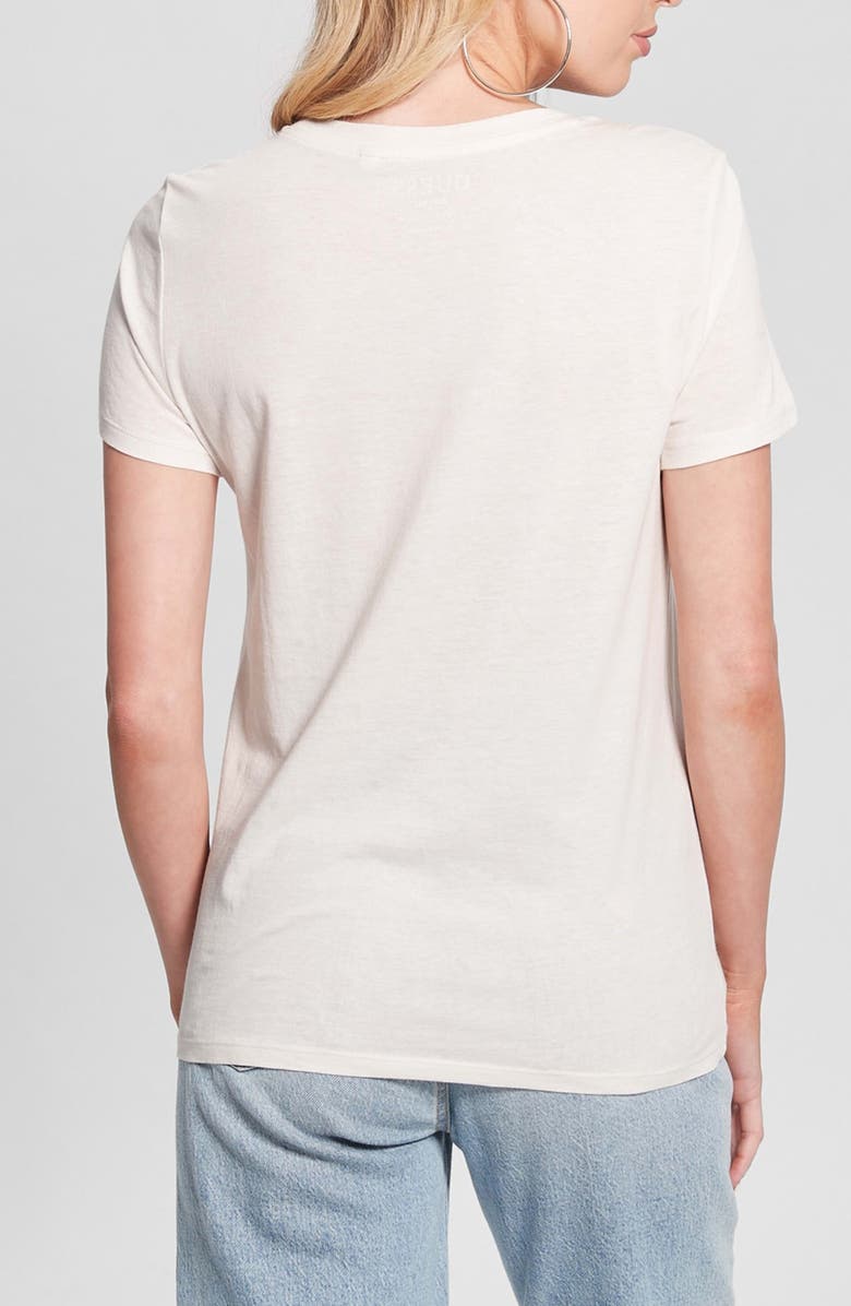 GUESS Goddess Graphic T-Shirt, Alternate, color, 