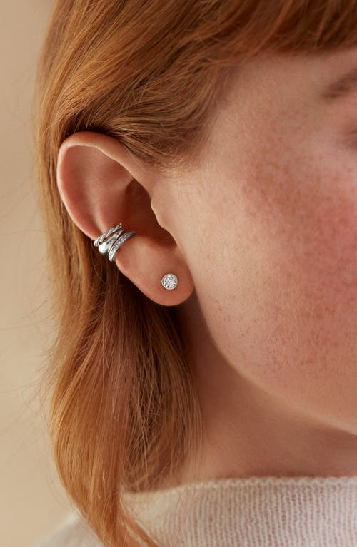 Monica Vinader Diamond Solitaire Stud Earrings