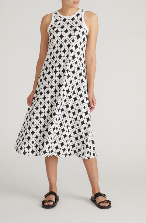 Sardinia Cotton Tank Dress (Plus)