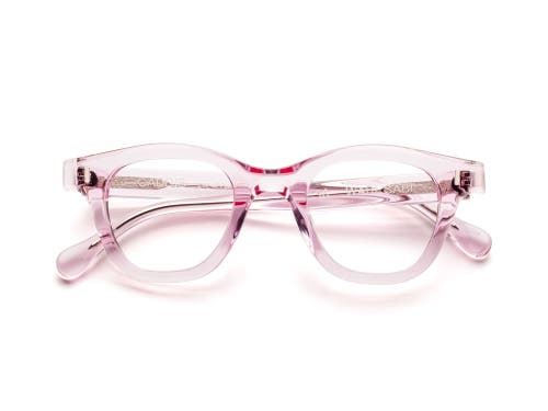 Caddis Wabi Sabi | Reading Glasses in Polished Clear Pink 