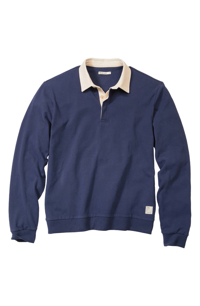 Marine Layer Sueded Rugby Polo, Alternate, color, 