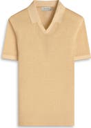 Bugatchi Tipped Johnny Collar Polo