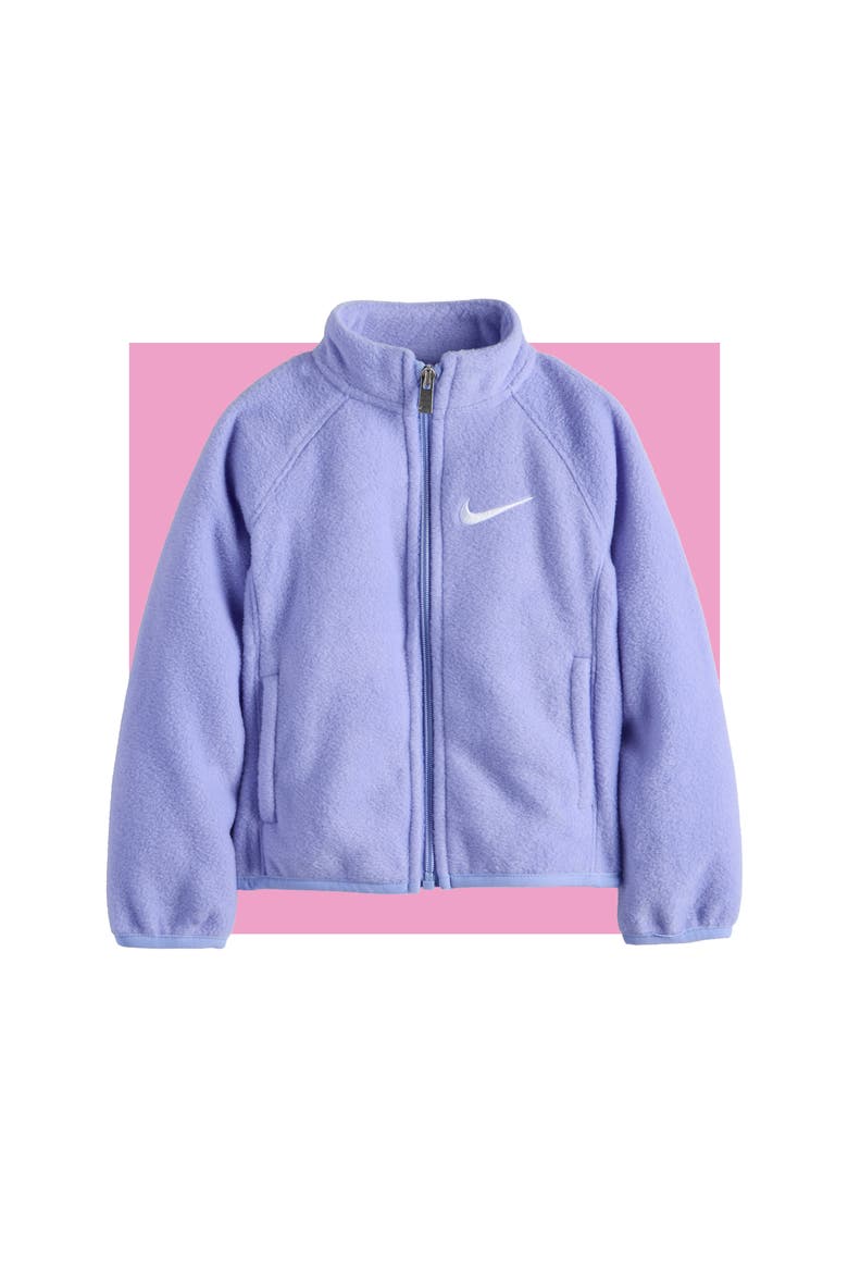 Kids' Fleece Jacket, Main, color, LIGHT THISTLE
