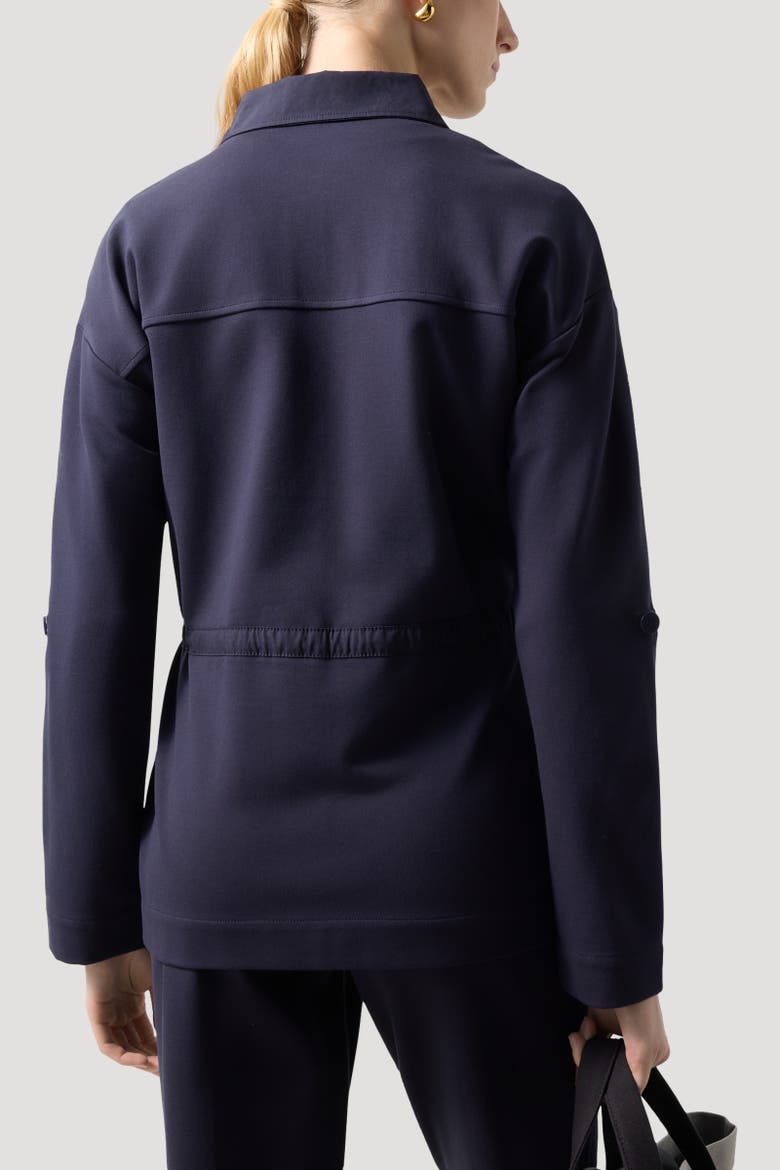 Paloma Jersey Jacket, Alternate, color, Navy blue