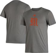adidas Men's adidas Heather Gray Miami Hurricanes Modern Classic Tri-Blend T-Shirt