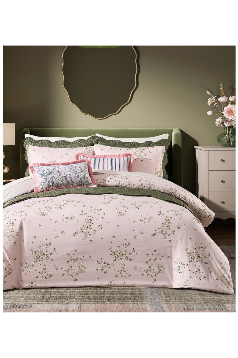 Elderflower Comforter & Shams Set, Alternate, color, MAUVE