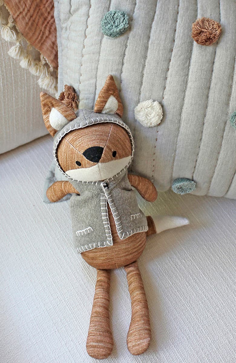 CRANE BABY Square Decor Accent Pillow, Alternate, color, Grey