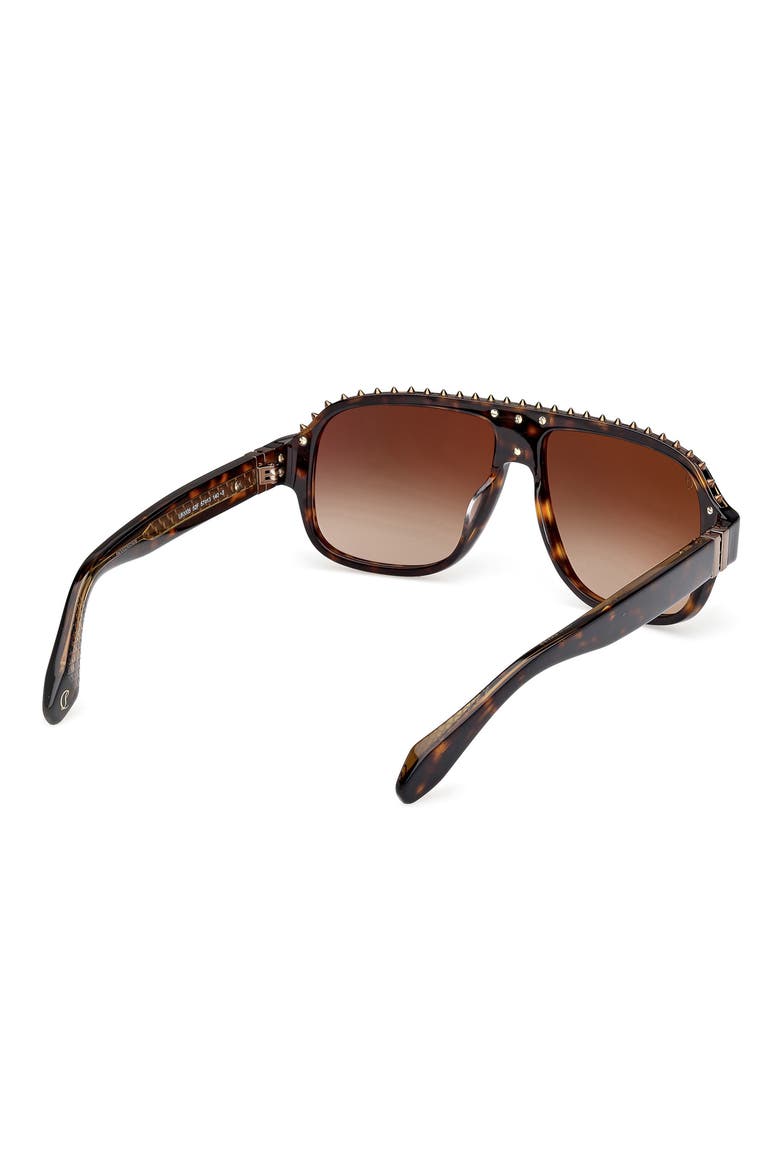 Roller 57mm Navigator Sunglasses, Alternate, color, HAVANA / BRONZE / ZEISS BROWN