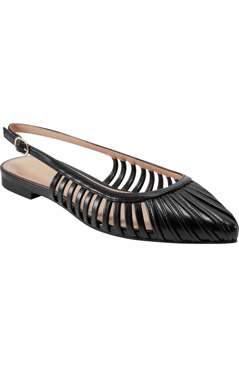 UNISA Slingback Ballet Flat, Main, color, Black