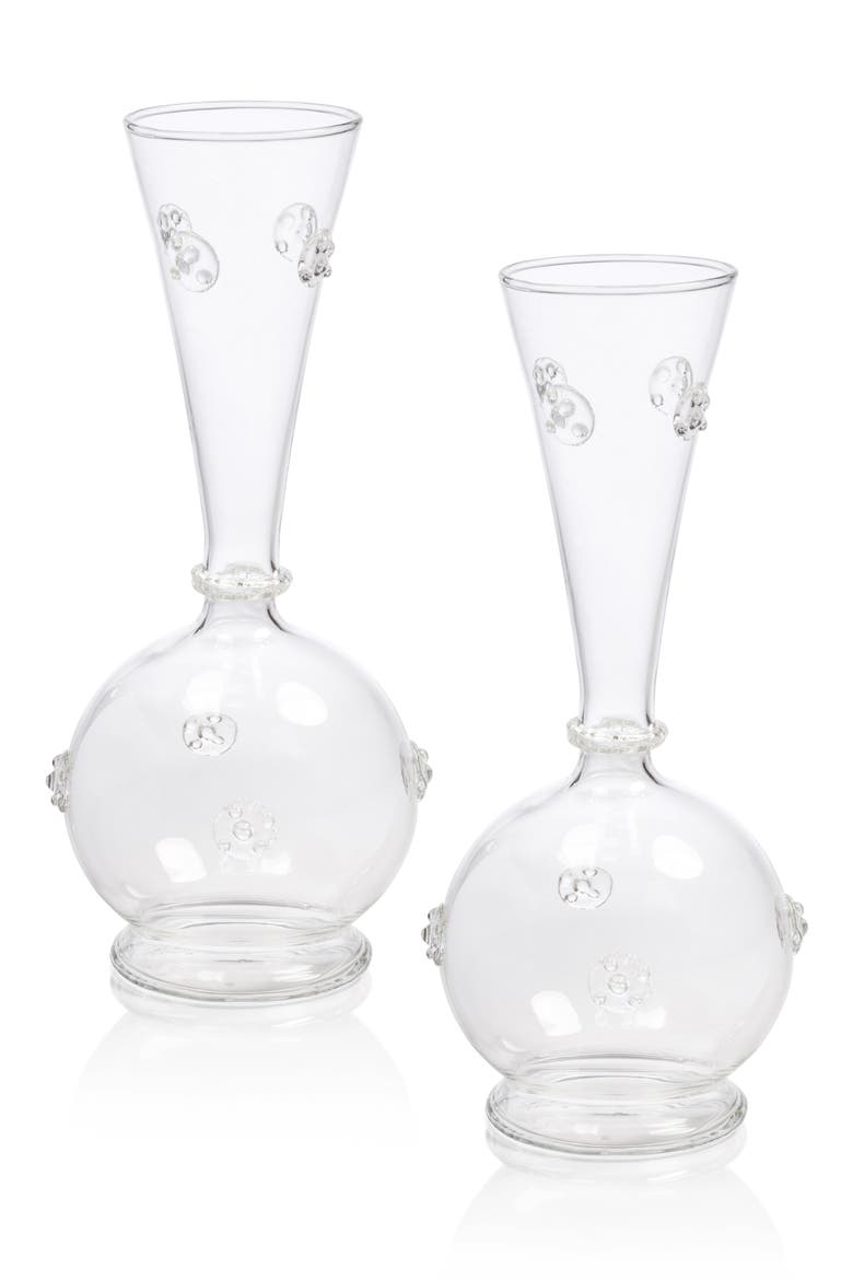 Vendome Set of 2 Vases, Main, color, CLEAR