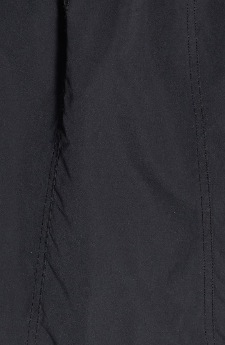 DKNY Faux Fur Trim Anorak, Alternate, color, 