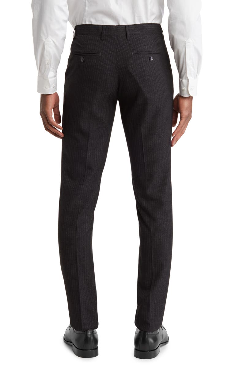 SOUL OF LONDON Broken Stripe Dress Pants, Alternate, color, 