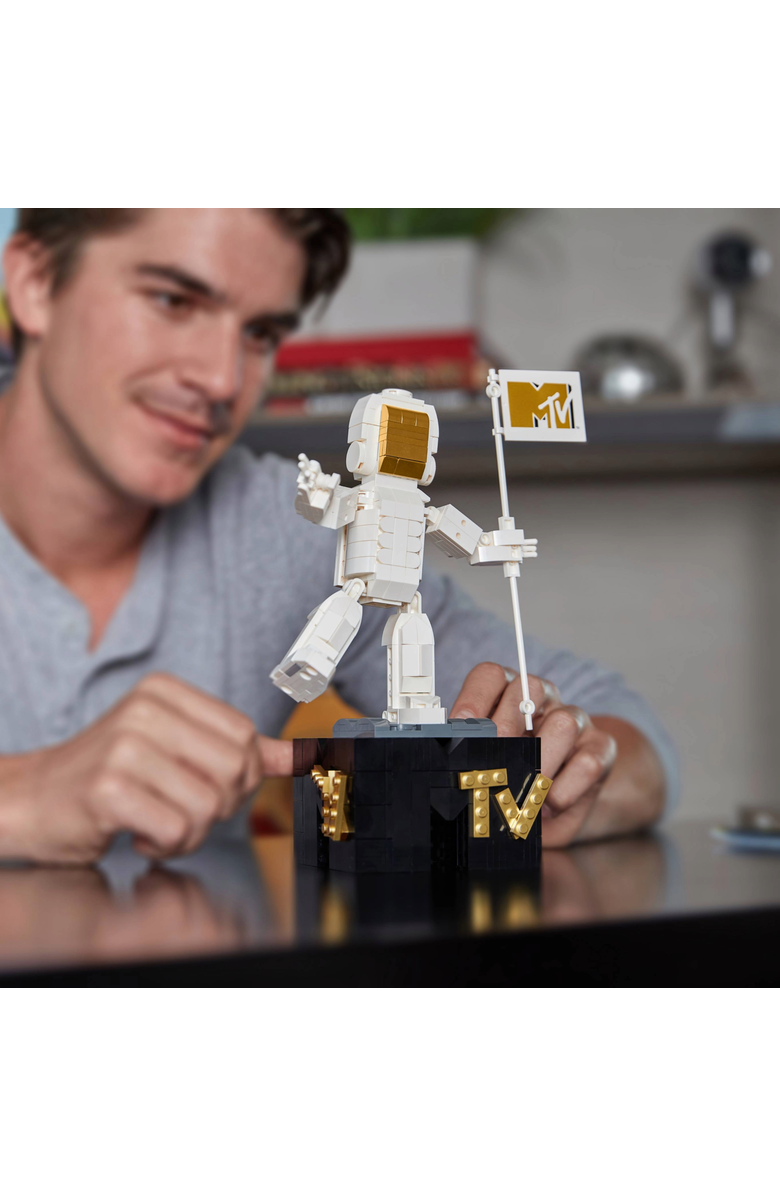 Brickcraft MTV Moon Person Building Set, Alternate, color, Yellow