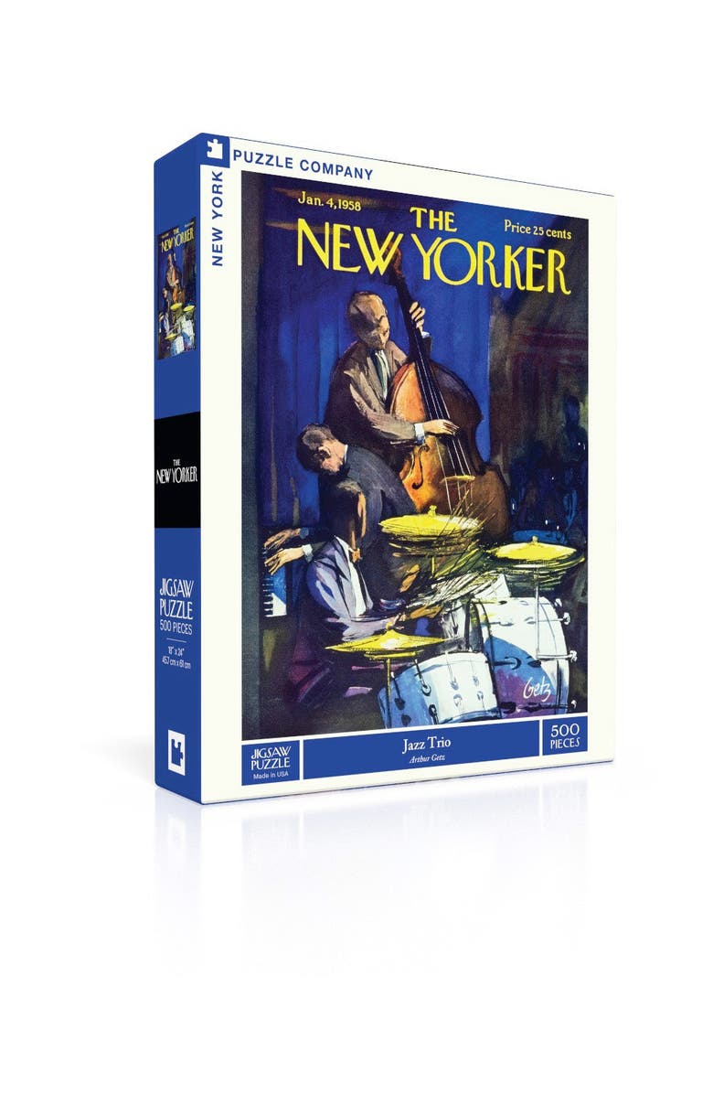 NEW YORK PUZZLE COMPANY Jazz Trio 500 Piece Puzzle, Alternate, color, 