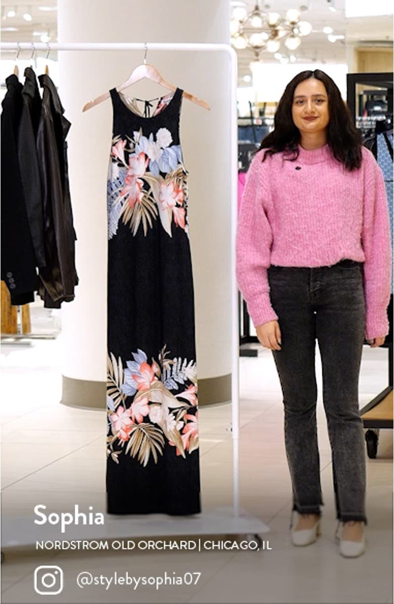 Delicate Flora Maxi Dress, sales video thumbnail