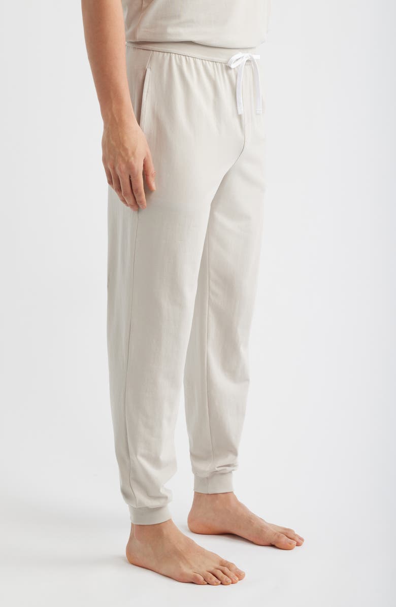 BOSS Mix Match Pajama Joggers, Alternate, color, Open Grey