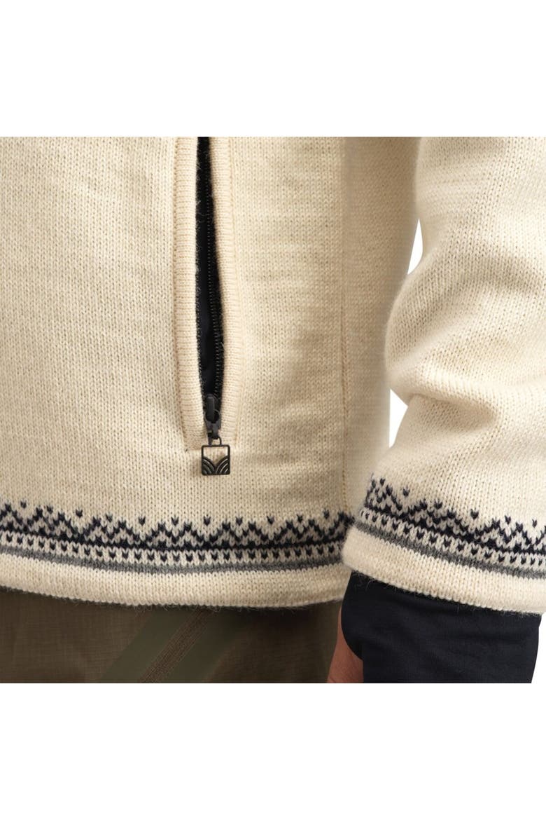 Vail Weatherproof Sweater - Men's, Alternate, color, Off White/Smoke/Navy Blue