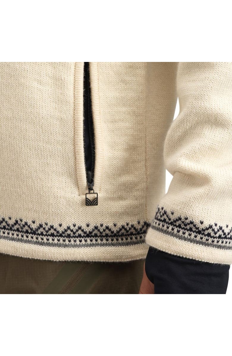 Dale of Norway Vail Weatherproof Sweater - Men's, Alternate, color, Off White/Smoke/Navy Blue