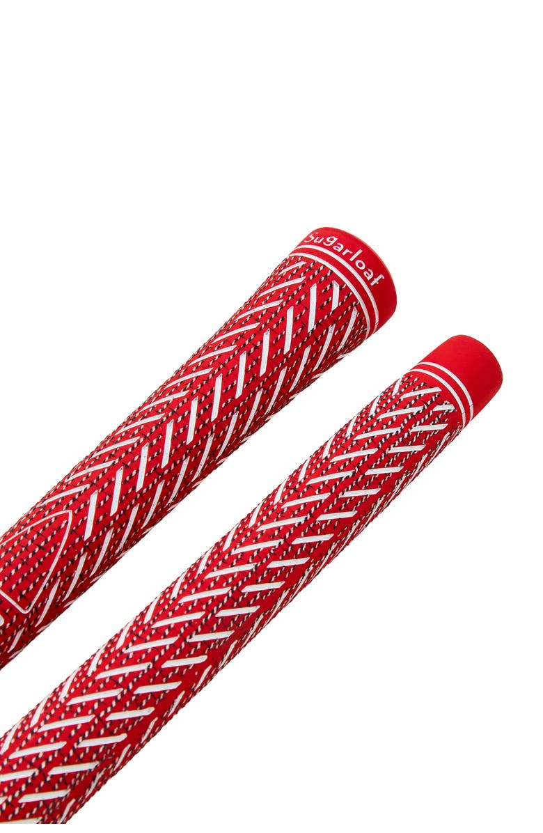 Sugarloaf Social Club Arrowcord Set of 7 Golf Club Grips, Alternate, color, Red