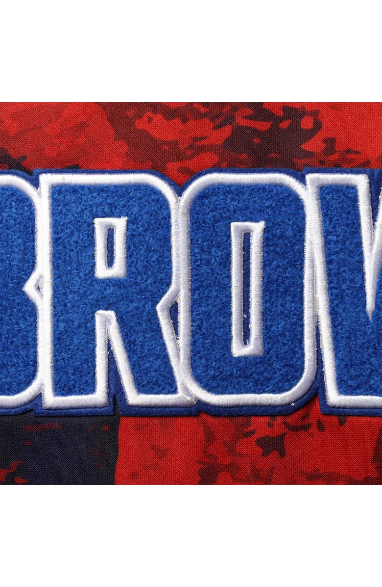 PRO STANDARD Men's Pro Standard Navy/Red Cleveland Browns Americana Dip-Dye T-Shirt, Alternate, color, 