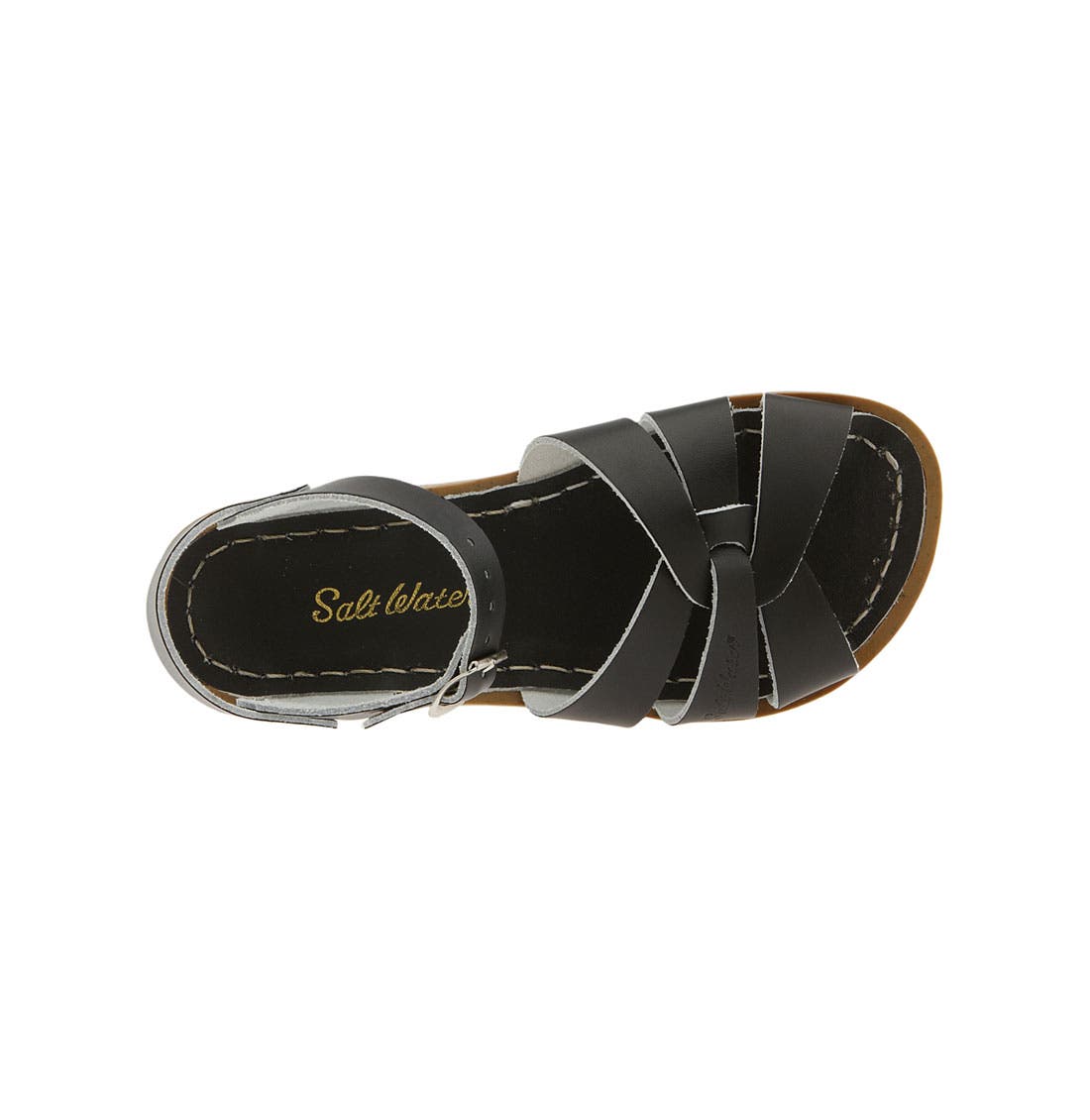 Original Sandal, Alternate, color, BLACK