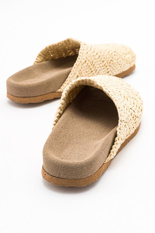 Prologue Shoes Loop Woven Slide Sandal