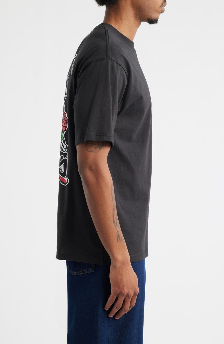 Vans So Long Reaper Graphic T-Shirt, Alternate, color, Black