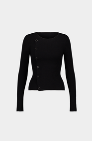SAEMDI Deconstructed Rib Top