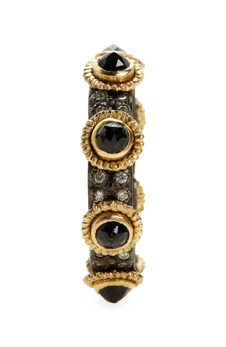 Armenta Old World Sapphire & Diamond Stacking Ring, Alternate, color, 