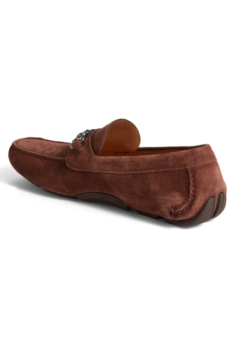 FERRAGAMO Parigi Bit Driving Loafer, Alternate, color, Cocoa Brown New Biscotto