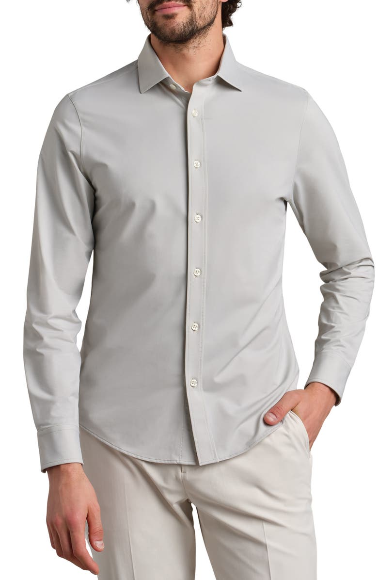 Rhone Commuter Slim Fit Performance Button-Up Shirt, Main, color, 
