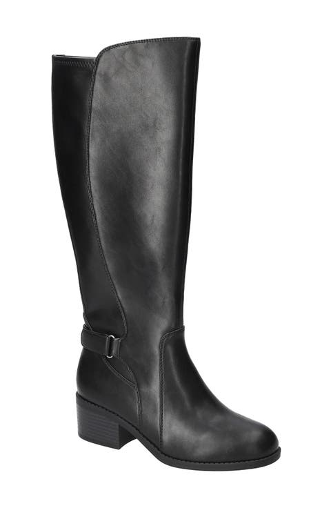 Hartley Faux Leather Knee High Boot