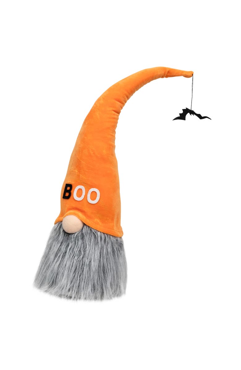 Northlight Standing Gnome Wearing "Boo" Hat Halloween Figure - 19.75", Alternate, color,