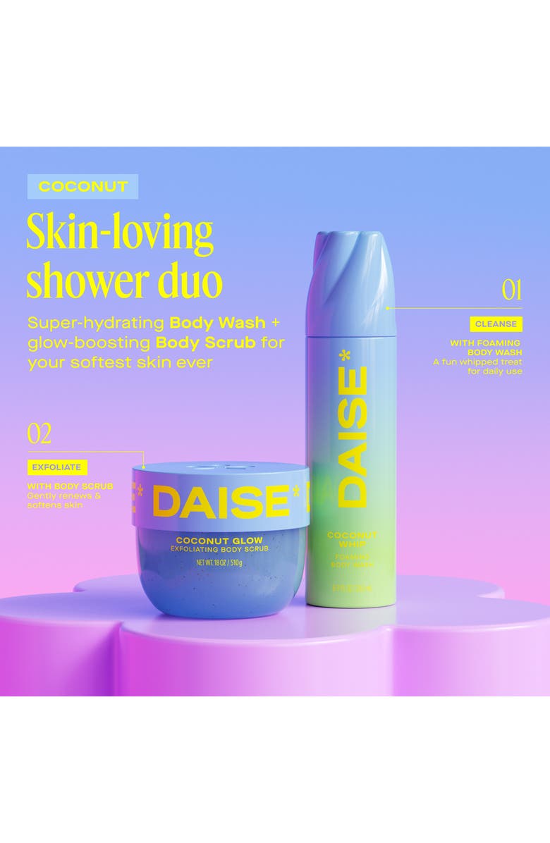 DAISE Exfoliating Body Scrub, Alternate, color, Coconut