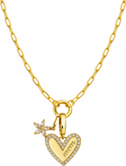DLORIA Bloom MOM Heart Necklace