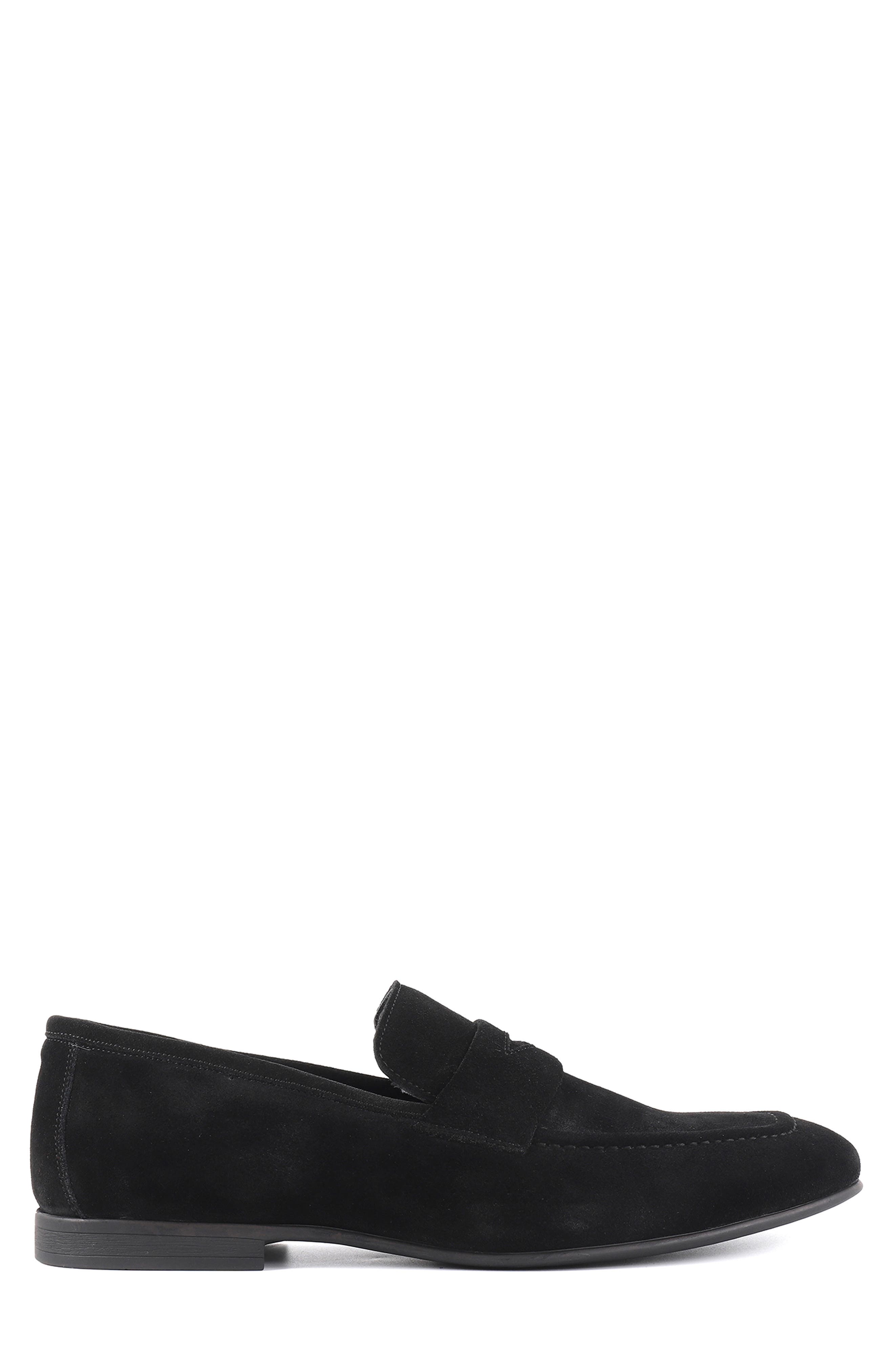 VELLAPAIS Largo Penny Loafer, Alternate, color, Black