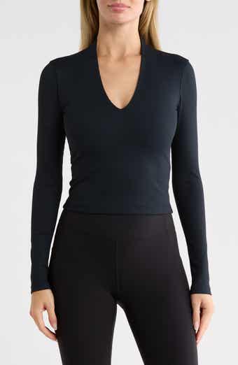 Limitless Performance Long Sleeve V-Neck Top