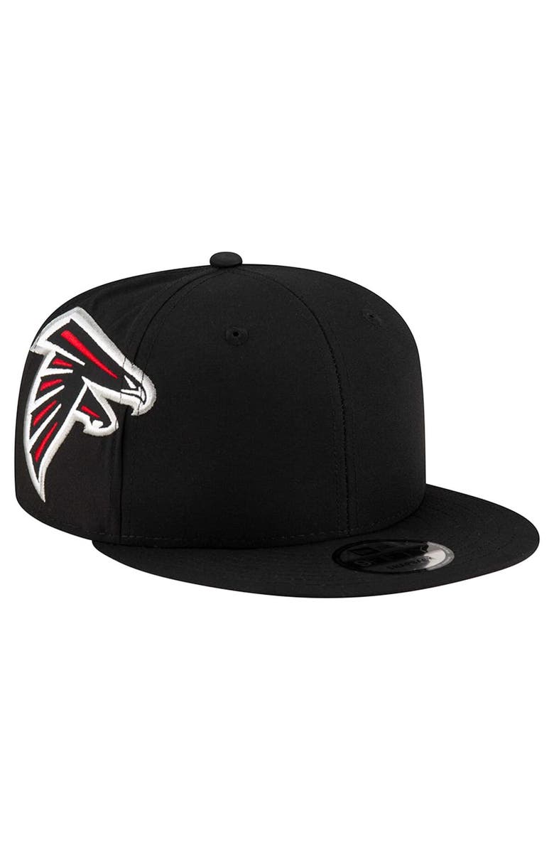New Era Men's New Era Black Atlanta Falcons Helmet 9FIFTY Snapback Hat, Alternate, color, Black