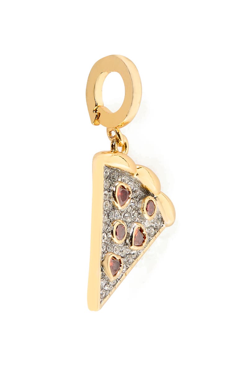 Kate Spade New York pizza charm, Alternate, color, Red Multi