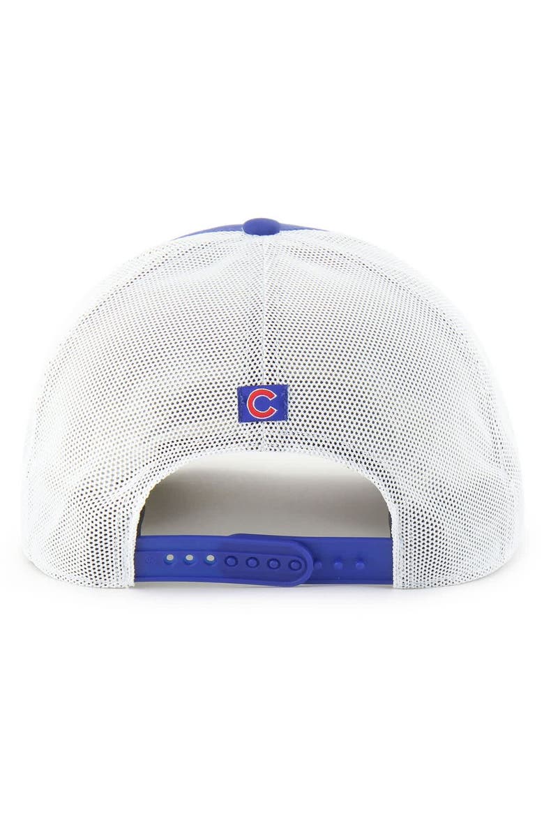 Men's '47 Royal Chicago Cubs Brrr Downburst Mesh Hitch Adjustable Hat, Alternate, color, Royal
