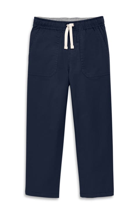 Kids Lined Stretch Chino Pocket Pant