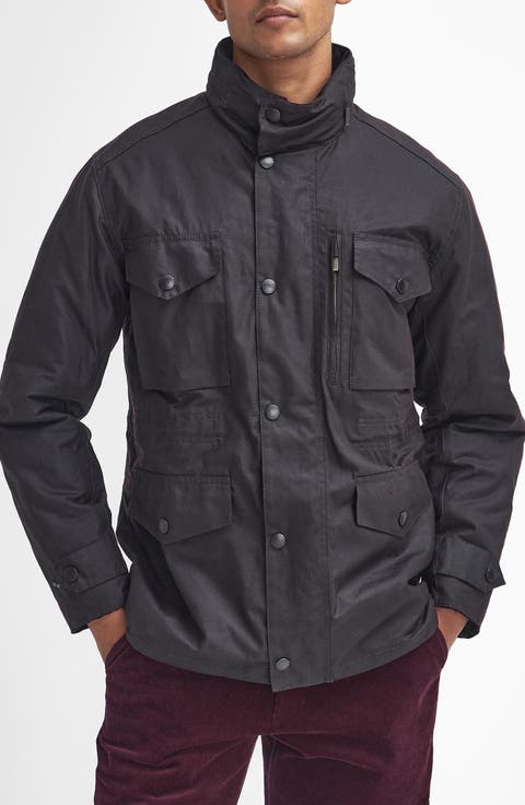Sapper Regular Fit Weatherproof Waxed Cotton Jacket