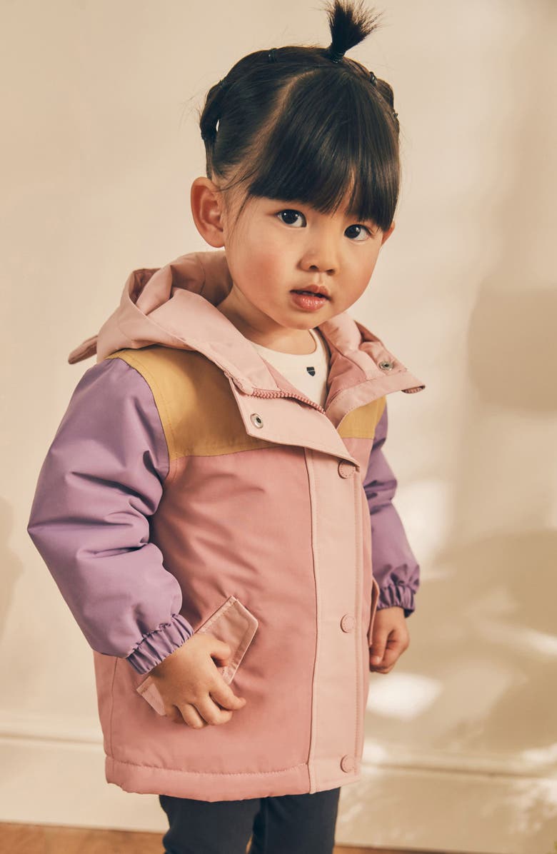 NEXT Kids' Ear Hooded Raincoat, Alternate, color, 