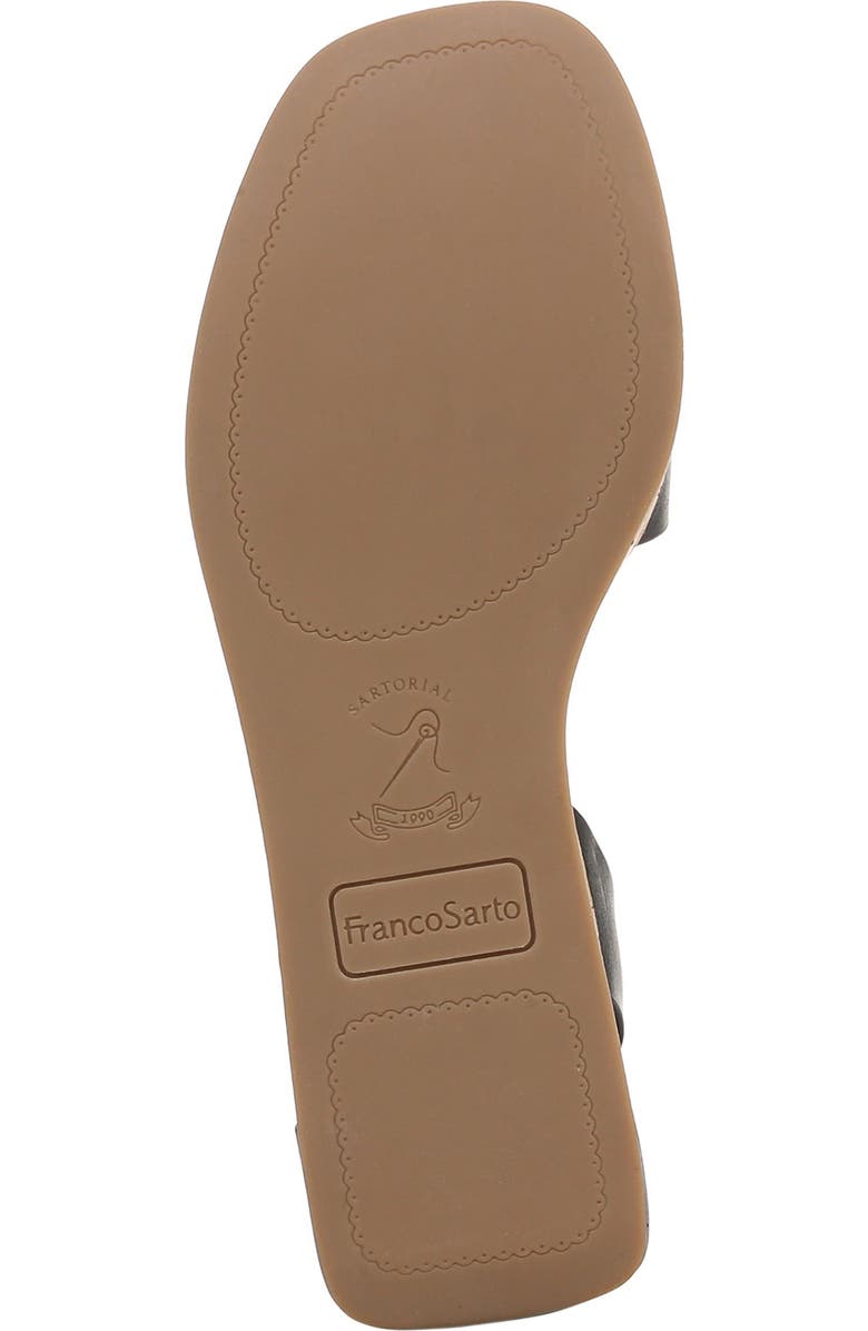 Franco Sarto Taysha Ankle Strap Platform Wedge Sandal, Alternate, color, Black