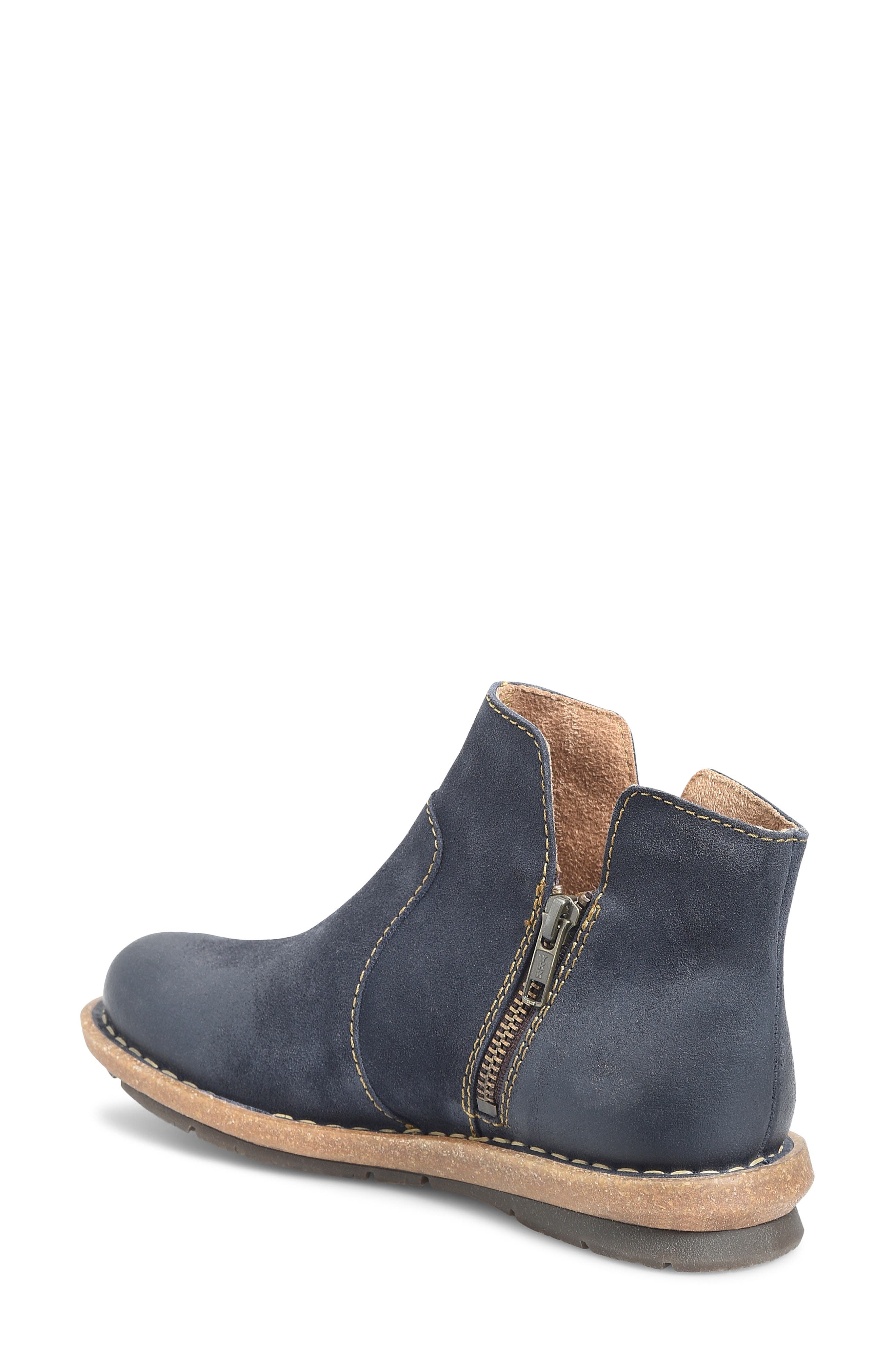 Taj Bootie, Alternate, color, NAVY DISTRESSED