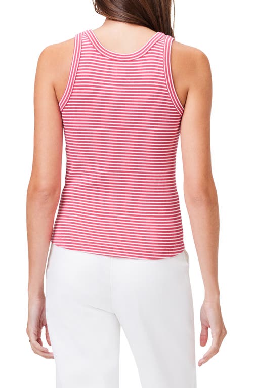 Nic + Zoe Stripe Rib Tank In Multi