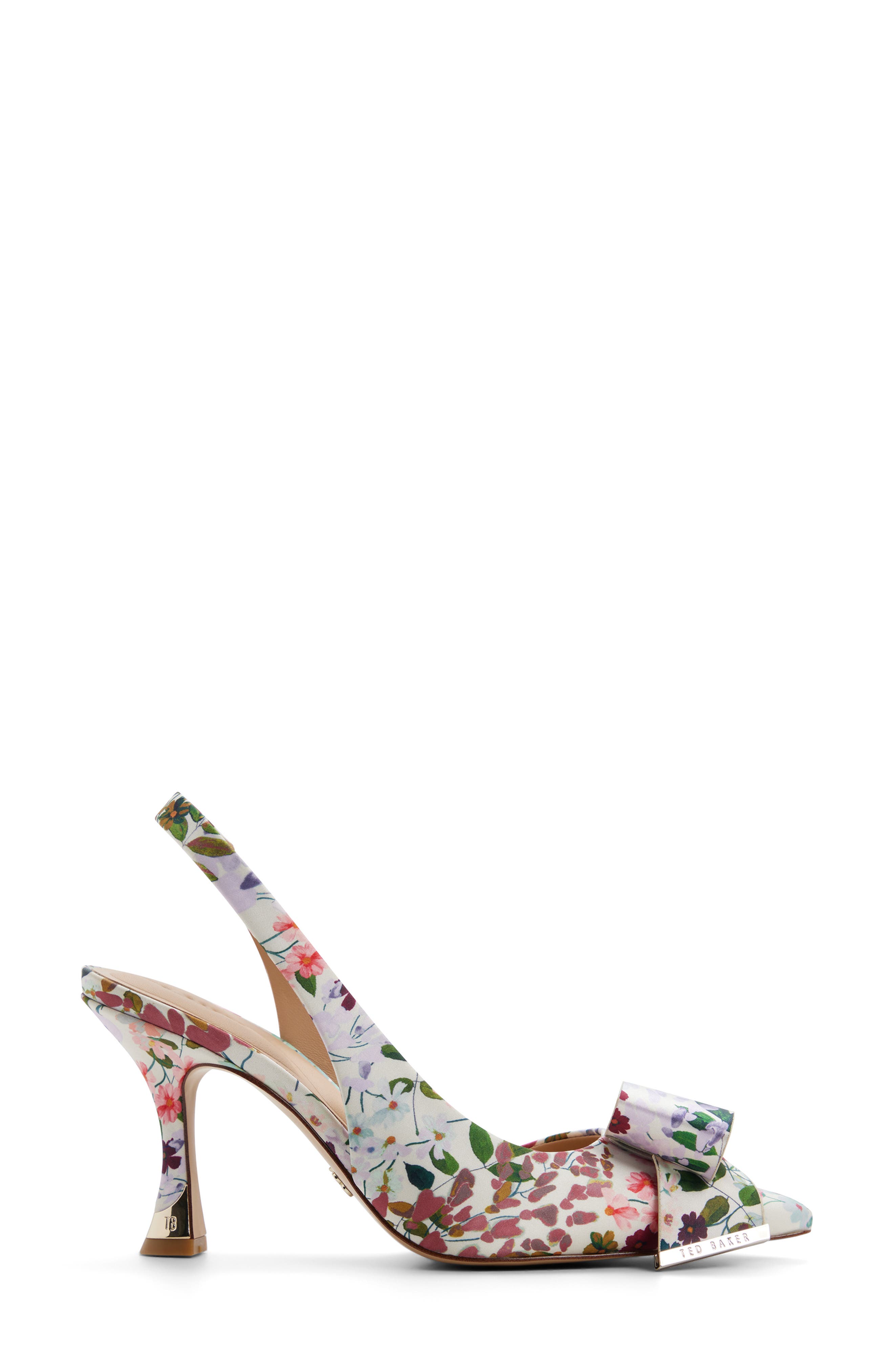 Ted Baker London Lola Bow Half d'Orsay Pump, Alternate, color, Other Purple