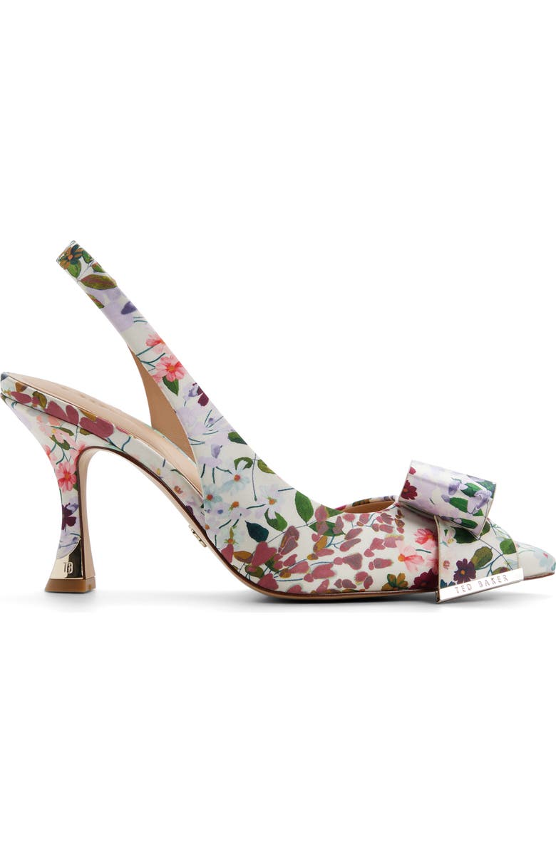 Ted Baker London Lola Bow Half d'Orsay Pump, Alternate, color, Other Purple
